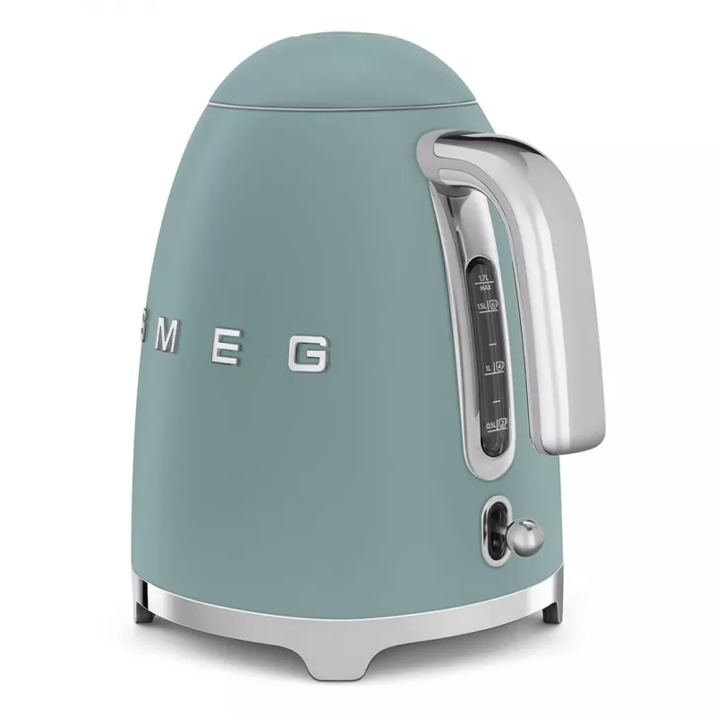 Smeg kanvica 50s Style smaragdovo zelená