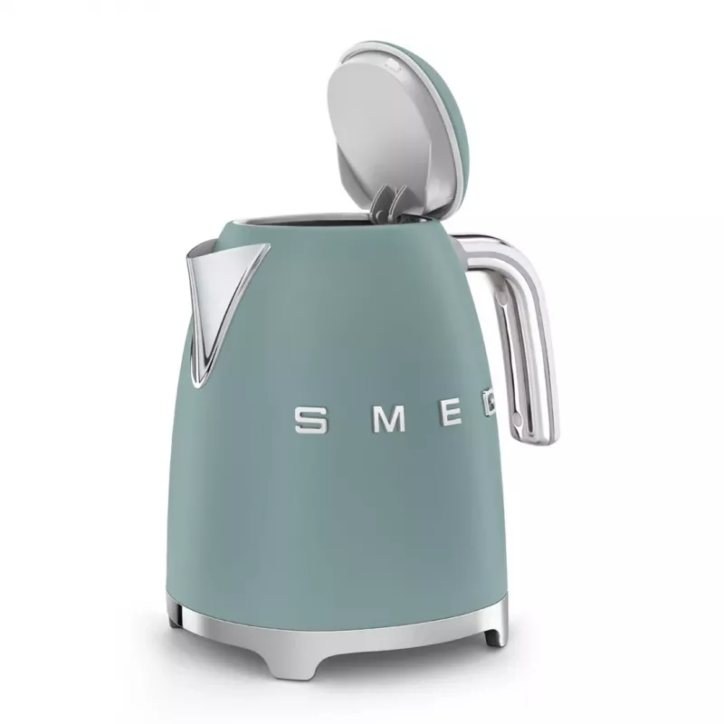 Smeg kanvica 50s Style smaragdovo zelená