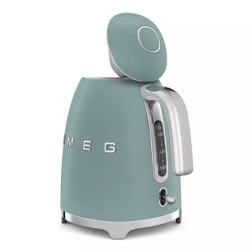Smeg kanvica 50s Style smaragdovo zelená