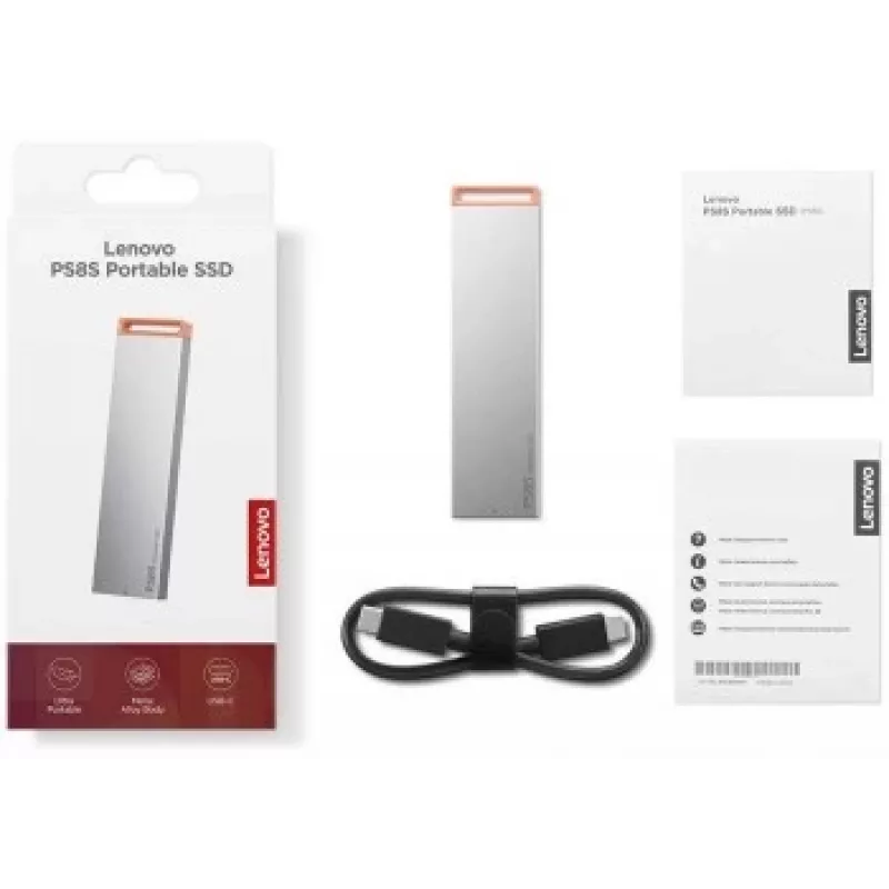 Externý SSD disk Lenovo 4XB1T88412 1 TB USB Type-C 3.2 Gen 2 (sivý)