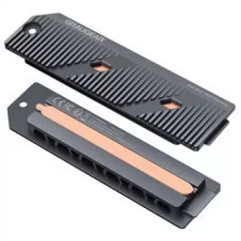 GrauGear G-PS5HS05+ heatpipe chladič a M.2 NVMe SSD chladič pre PlayStation 5 slim & Pro, sivá