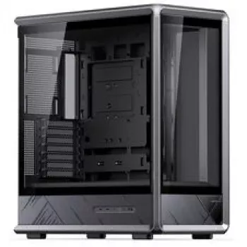Jonsbo D401 PC skriňa, Midi Tower, ATX, temperované sklo – čierna