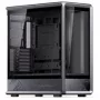 Jonsbo D401 PC skriňa, Midi Tower, ATX, temperované sklo – čierna