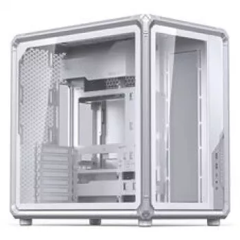 Jonsbo X400 PC skriňa, Midi Tower, ATX, temperované sklo – biela