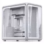 Jonsbo X400 PC skriňa, Midi Tower, ATX, temperované sklo – biela