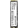 Transcend MTE712A - SSD - šifrovaný - 512 GB - interný - M.2 2280 (obojstranný) - PCIe 4.0 x4 (NVMe) - 256-bit AES - Self-Encrypting Drive (SED), TCG Opal Encryption 2.0 (TS512