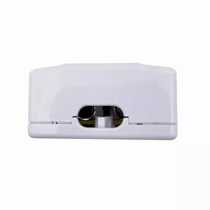Nástenná tienená sieťová zásuvka GEMBIRD 2×RJ45 Cat6A FTP