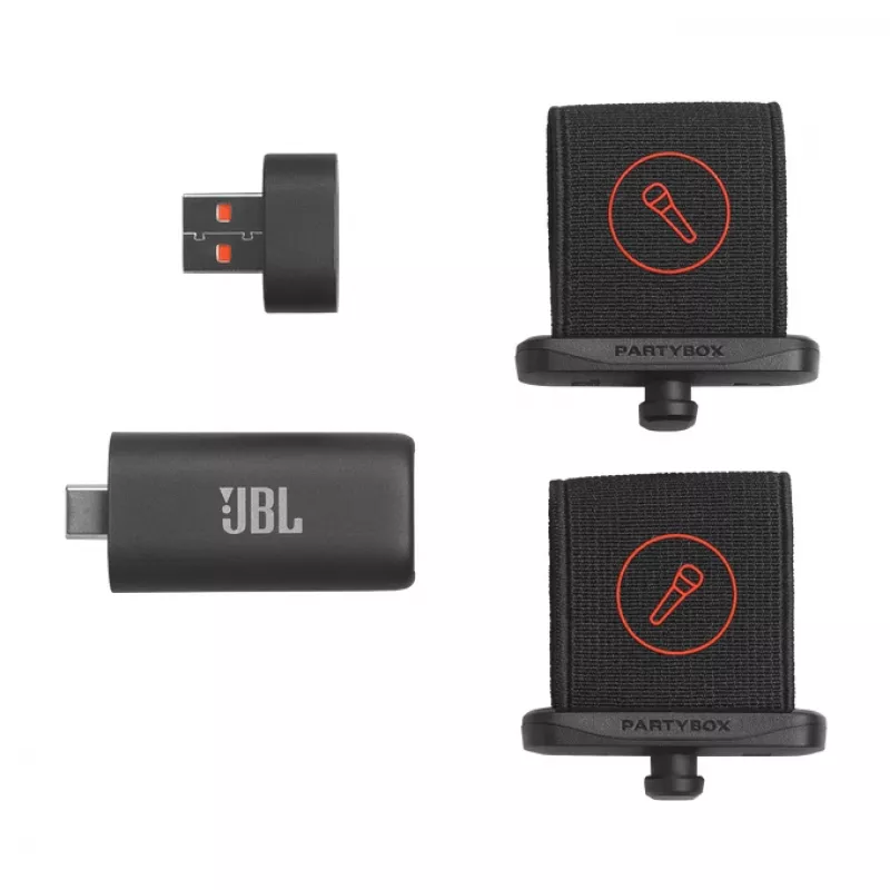 JBL EasySing Mics čierna mikrofónová sada