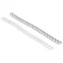 GBC viazacie krúžky MultiBind 8mm, čierne, 130 listov, A4, 187 mm, 91 mm, 100 kusov
