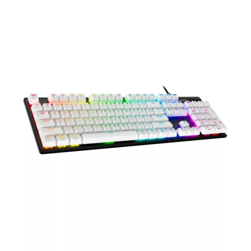 Sada klávesových krytov HP HyperX Full Key Set, biela, kompatibilná s HyperX a väčšinou mechanických klávesníc