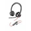 HP Poly Blackwire 8225 USB-C headset, káblový, kancelária/call centrum, 185 g, headset, čierny