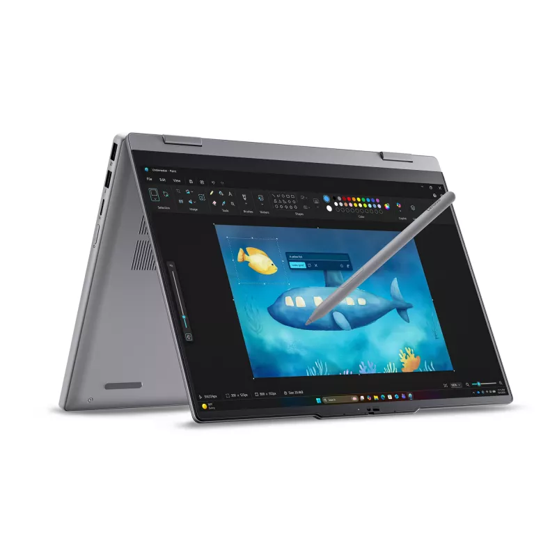 Notebook Lenovo ThinkBook 14 2-in-1 G6 IPL Copilot+ — Intel Core Ultra 5 325, 14 inch WUXGA Touch, 32GB DDR5, 512GB SSD, Windows 11 Pro, sivý