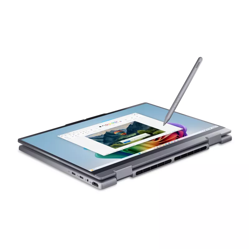 Notebook Lenovo ThinkBook 14 2-in-1 G6 IPL Copilot+ — Intel Core Ultra 5 325, 14 inch WUXGA Touch, 32GB DDR5, 512GB SSD, Windows 11 Pro, sivý