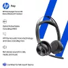 HP Poly Voyager Focus 2-M USB-C-C headset s USB-C/A adaptérom Poly+ 3 roky