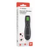 Verbatim Keynote bezdrôtový prezentér s LCD displejom, RF, USB, 30 m, čierna