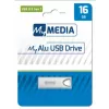 MyMedia MyAlu USB 3.2 Gen 1 USB kľúč 16 GB USB Type-A 3.2 Gen 1 (3.1 Gen 1) strieborná
