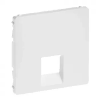 Legrand Valena Life RJ11/RJ45 Jednonásobný kryt, Ultra White