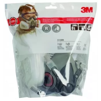 3M 6002C opakovane použiteľná ochranná maska