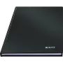 Leitz zápisník Solid Hardcover A5 linajkovaný 90 g 80 listov, monochromatický, čierna, A5, 80 listov, lesklý, 80 g/m²