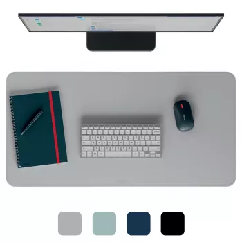 Leitz Large Desk Mat, sivá, polyvinylchlorid (PVC), 400 mm, 800 mm, 2 mm, 350 g
