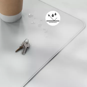Leitz Large Desk Mat, sivá, polyvinylchlorid (PVC), 400 mm, 800 mm, 2 mm, 350 g