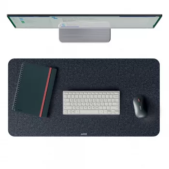 Leitz Large Felt Desk Mat, tmavosivá, plsť, 360 mm, 700 mm, 3 mm, 400 g