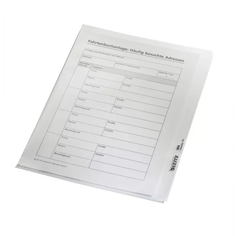 Leitz 41050000 mapa PVC transparentná A5