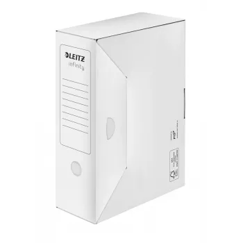 Leitz archivačná krabica Infinity FSC® 100 mm, biela, A4, 160 g, 100 x 330 x 255 mm