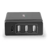 Lindy 4 port USB Type C a A smart nabíjačka s Power Delivery, 72W