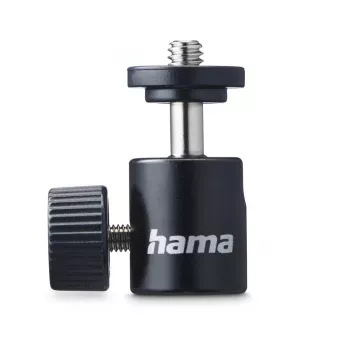 Stativová guľová hlava HAMA 00005000, závit 1/4 palca, výška 38 mm, čierna