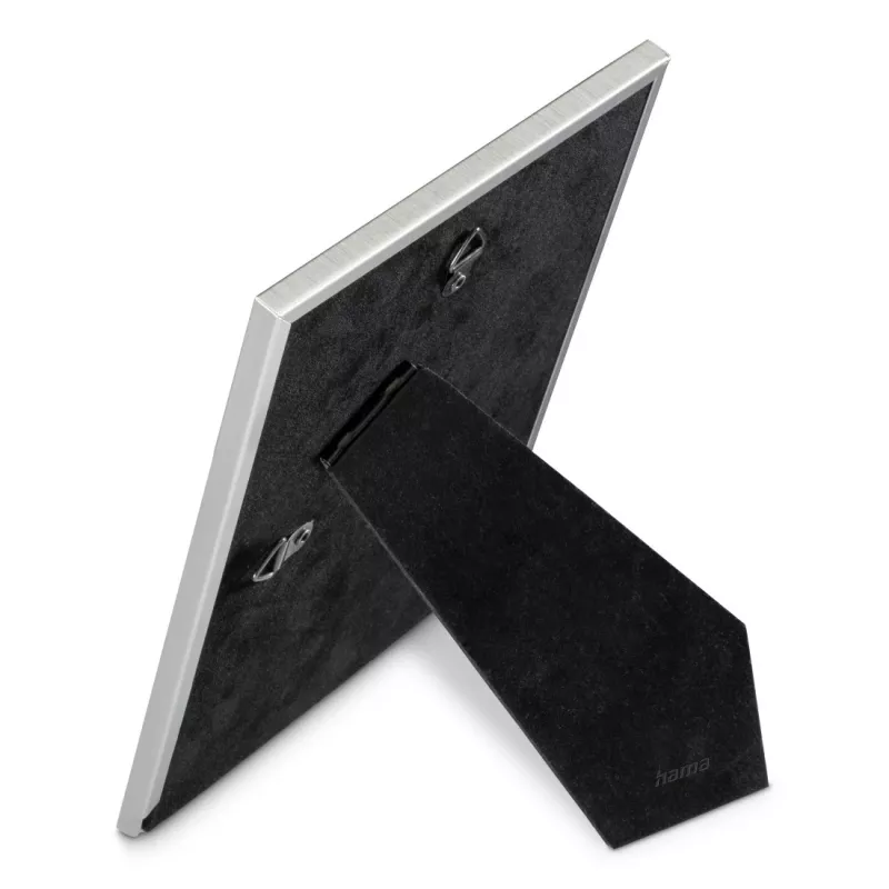 Samostatný rám na obrázky Hama 00057847 hliník čierny sivý 130 mm x 180 mm