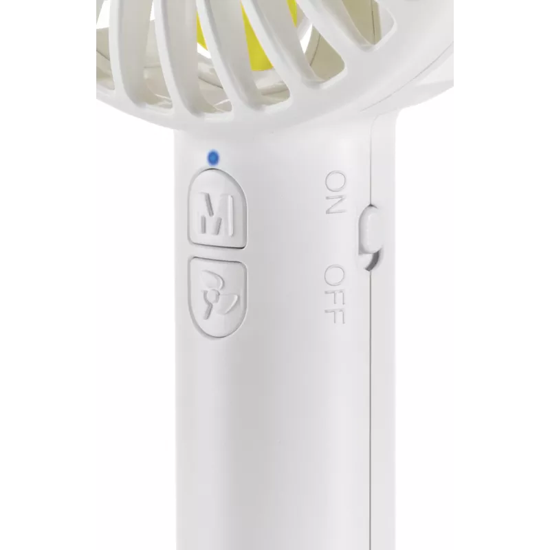 Unold Breezy 86610 ručný ventilátor, biely/žltý