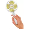 Unold Breezy 86610 ručný ventilátor, biely/žltý
