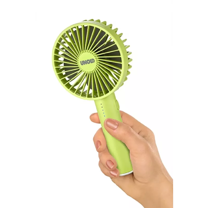 Unold Breezy II zelený 10 cm ručný ventilátor