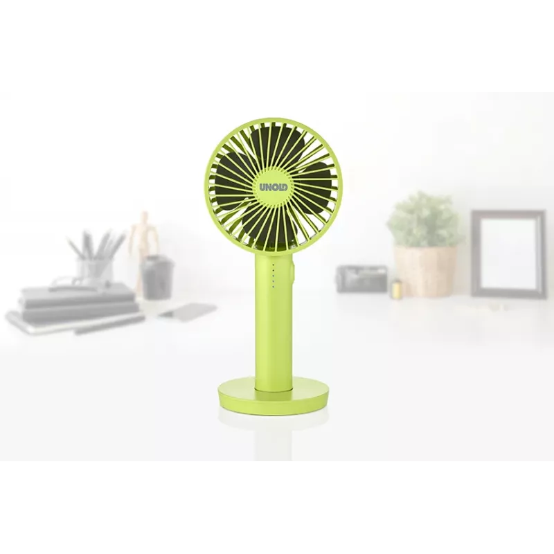 Unold Breezy II zelený 10 cm ručný ventilátor
