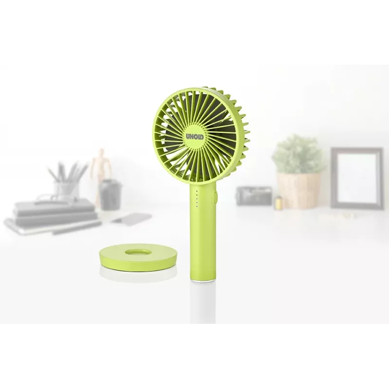 Unold Breezy II zelený 10 cm ručný ventilátor