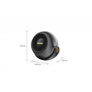 Unold Breezy Bowl 86675 kompaktný osobný ventilátor, čierny