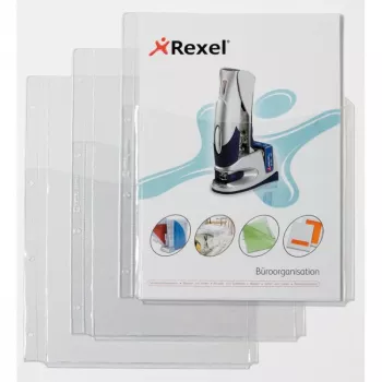 Rexel extra trieda vrecká s predným krytom, 210 x 297 mm (A4), transparentné, polyvinylchlorid, 0,18 mm, 220 mm, 318 mm