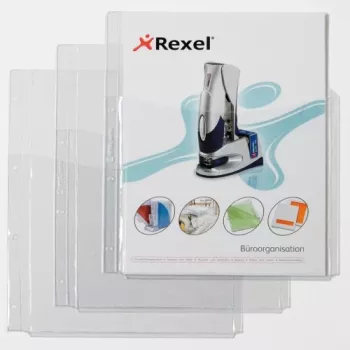 Rexel extra trieda vrecká s predným krytom, 210 x 297 mm (A4), transparentné, polyvinylchlorid, 0,18 mm, 220 mm, 318 mm