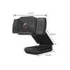 Conceptronic AMDIS 2K Super HD webkamera s automatickým zaostrovaním a mikrofónom
