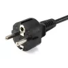 Equip High Quality napájací kábel, C5 na Schuko, 3,0m, 3 m, C5 konektor samica, CEE7/7, H05VV-F3G, 250 V, 2,5 A