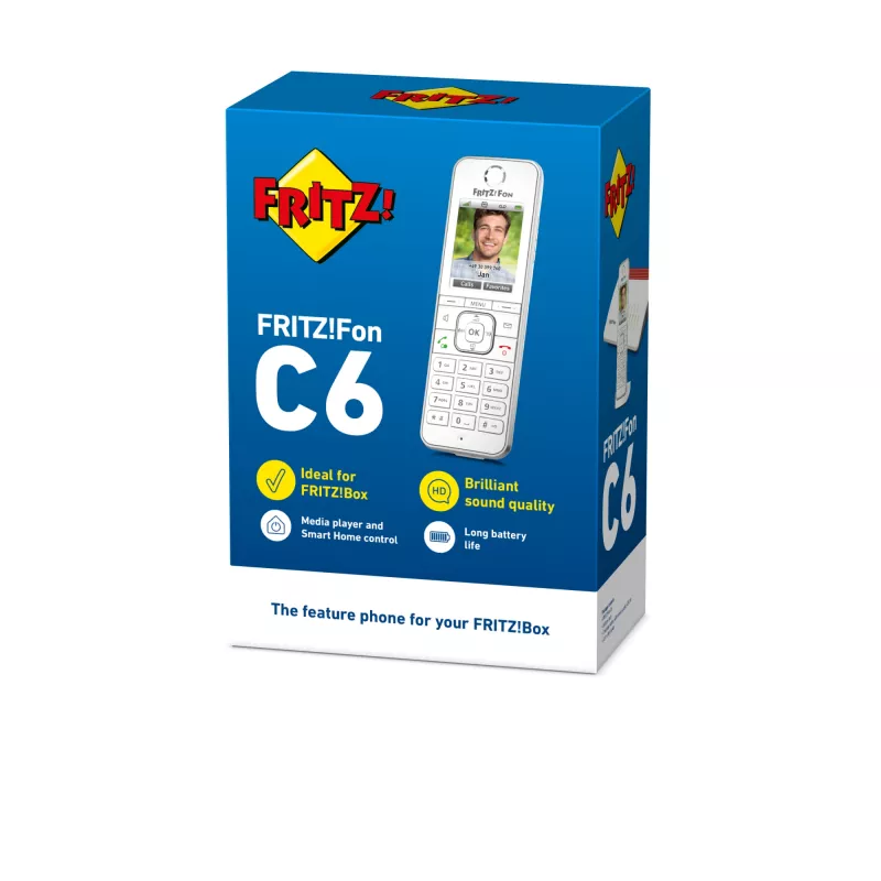 DECT telefón AVM FRITZ!Fon C6 Edition International