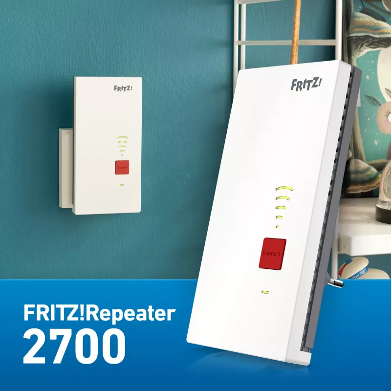 FRITZ!Mesh Set 2700, balenie po 3 ks (3x FRITZ!Repeater 2700), Wi-Fi 7 Dual-Band