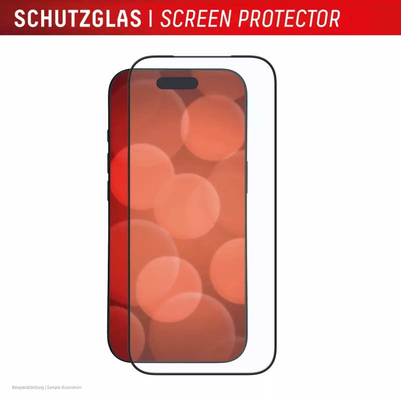 Displex Premium ochranná fólia displeja (plné pokrytie, 10H) pre Apple iPhone 17, plné pokrytie