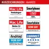 Ochrana displeja e.v.i. Displex iPhone 17 Pro Premium s montážnou pomôckou – odolná proti poškriabaniu, transparentná/čierna