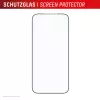 Ochranná fólia displeja e.v.i. Displex Premium pre iPhone 17 Pro Max s Mount Master (odolná proti poškriabaniu a nečistotám, transparentná/čierna)