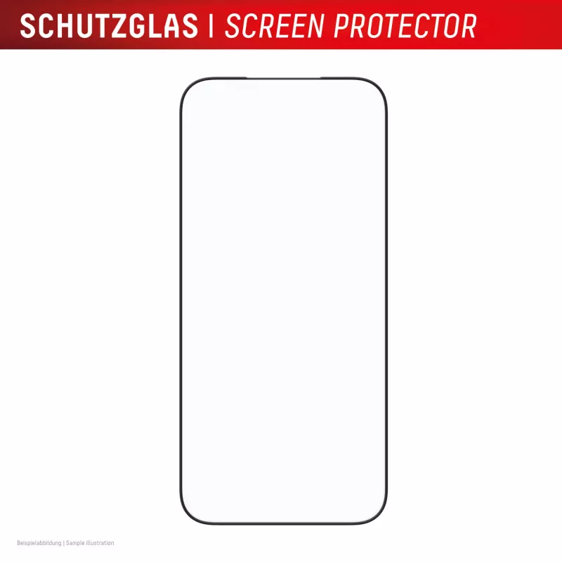 Ochranná fólia displeja e.v.i. Displex Premium pre iPhone 17 Pro Max s Mount Master (odolná proti poškriabaniu a nečistotám, transparentná/čierna)