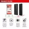 Displex Privacy Screen Protector (10H) pre Apple iPhone 17 Pro, filter proti zvedavým pohľadom