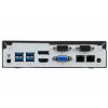 Shuttle XPC tenký systém DL3000EP, Intel N100, Win10 IoT, 8 GB RAM, 128 GB SSD M.2 (NVMe), 2x LAN (2x 2,5 Gbit), 2x COM, 1x HDMI, 1x DP, 1x VGA, bez ventilátora, 24/7 nepretržitá prevádzka