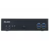 Shuttle XPC tenký systém DL3000EP, Intel N100, Win10 IoT, 8 GB RAM, 128 GB SSD M.2 (NVMe), 2x LAN (2x 2,5 Gbit), 2x COM, 1x HDMI, 1x DP, 1x VGA, bez ventilátora, 24/7 nepretržitá prevádzka